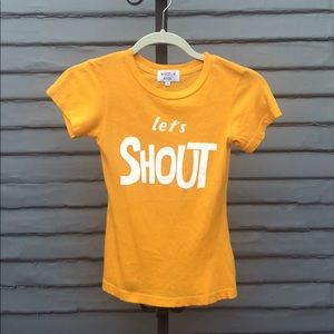 Wildfox kids crew neck t shirt